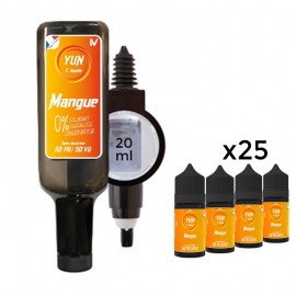 Pack E-liquid YUN Mango 500mL