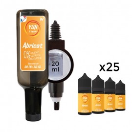 Pack E-liquide YUN Abricot 500mL
