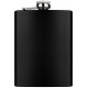 flask 240 ml 80z black mat 94 x 134 x 20 mm