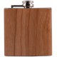 flask 180 ml/60z  wood
