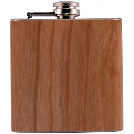 flask 180 ml/60z  wood
