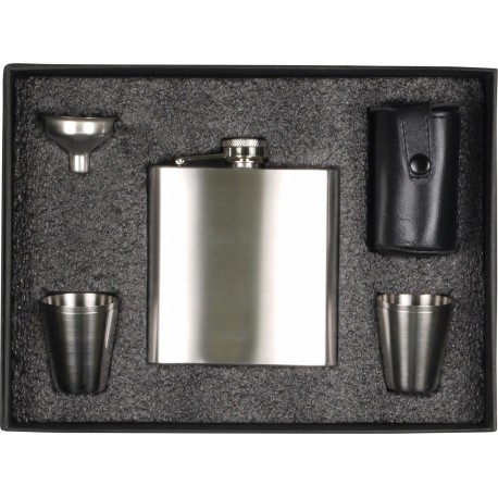 Boxed set Flask 180mL + 4 Cups and 1 Funnel