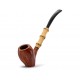 Tsuge pipe Bamboo nature 170 mm
