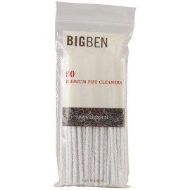 pipe cleaner BIG BEN Premium conic white, bag of 80 pcs