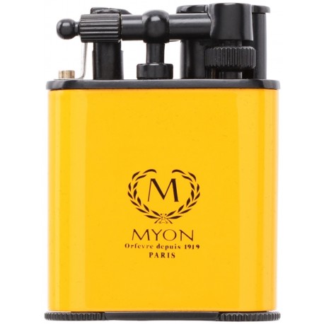 myon cigar lighter racing edition twin jet yellow