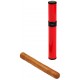 metal tube for 1 cigare, red