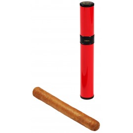 Tube métal Myon 1 cigare, rouge