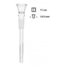 glass chillum 14.5 mm, height 11 cm, per 6 pcs