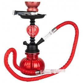 water pipe 1 tube 25 cm red