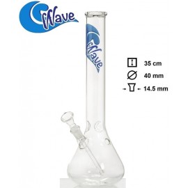 glass bong Wave 35 cm, Ø 40 mm