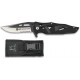 knife tactique black K25 8.6 cm