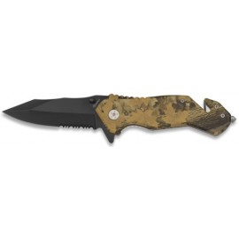 security knife camouflage 8.2 cm