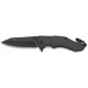 black knife ABS 8.5 cm with clip