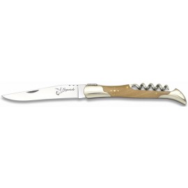 Couteau LAGUIOLE 9 cm TB Alpaga/Olivier