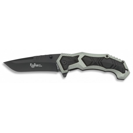 Fos knife Grey/Black 9 cm