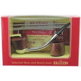 Falcon pipe bent in gift box