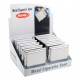 cigareetes case silver satin per 12 pcs