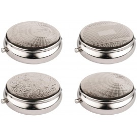 pocket ashtray chrome assorted per 12 pcs