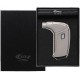 COZY Pipe Arc lighter silver in gift box