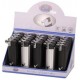 Pipe lighter COOL black and silver assorted per 25 pcs