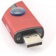 atomic USB lighter rubber assorted per 13 pcs