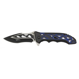 Couteau FOS Noir/Bleu 9 cm