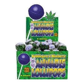 Lollipop Blueberry - Box 70 pcs