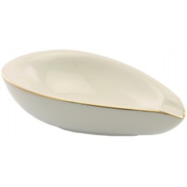 Adorini ceramiq ashtray white for 1 cogar 100 x 100 x 46 mm