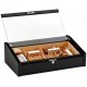 Adorini humidor Vega Deluxe black 490 x 150 x 290 mm for 100 cigars