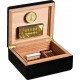 Adorini humidor Carrara black mat 290 x 122 x 245 mm for 75 cigars
