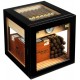 Adorini Cube black 240 x 240 x 240 mm for 100 cigars