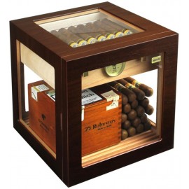 Adorini humidor Cube walnutt 240 x 240 x 240 mm for 100 cigars