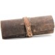 Adorini cigar roll leather brown for 6 cigars