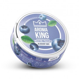 Boîte AROMA KING de 20 sachets nicotinés aromatisés Blueberry 20mg