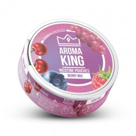 Boîte AROMA KING de 20 sachets nicotinés aromatisés Berry Mix 20mg