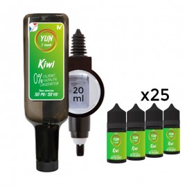 Pack E-liquid YUN Kiwi 500mL