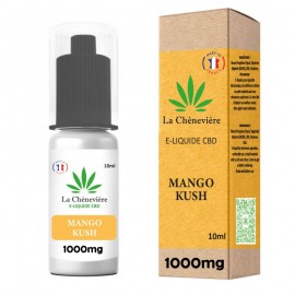 E-liquid CBD Mango Kush 1000mgCBD - La Chenevière