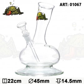 glass bong 22 cm Frog Ø 45 mm