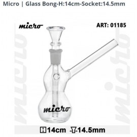 Bang 14 cm en verre Micro