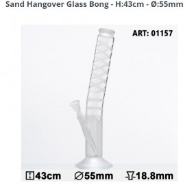 glass bong 43 cm Sand Hangover Ø 55 mm