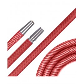 carbon hose red with stripes 190 cm