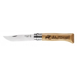opinel knife N°08 Deer 8.5 cm