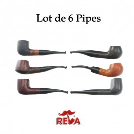 Eco pipe REVA, metal filter, acrylic stam assorted per 62 pcs