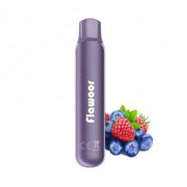 Disposable E-cigarettes FLAWOOR Mate 0mg/mL - Blueberry Raspberry