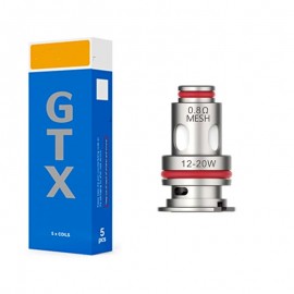 Résistance GTX 0.8 Ohm Vaporesso - Boite de 5pcs