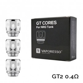 Résistances GT Cores 0.4 Ohm GT2 Vaporesso - Boite de 3pcs
