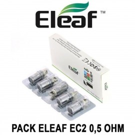 Resistance EC2 (5pcs) 0.5Ohm (30-100W) Eleaf