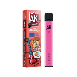 Disposable E-cigarettes ATOMIC Peach Ice without nicotine