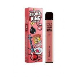 Disposable E-cigarettes ATOMIC Strawberry Ice without nicotine