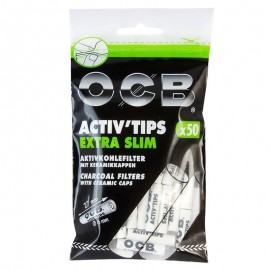 OCB filter activ tips extra slim, 50 filter in one bag